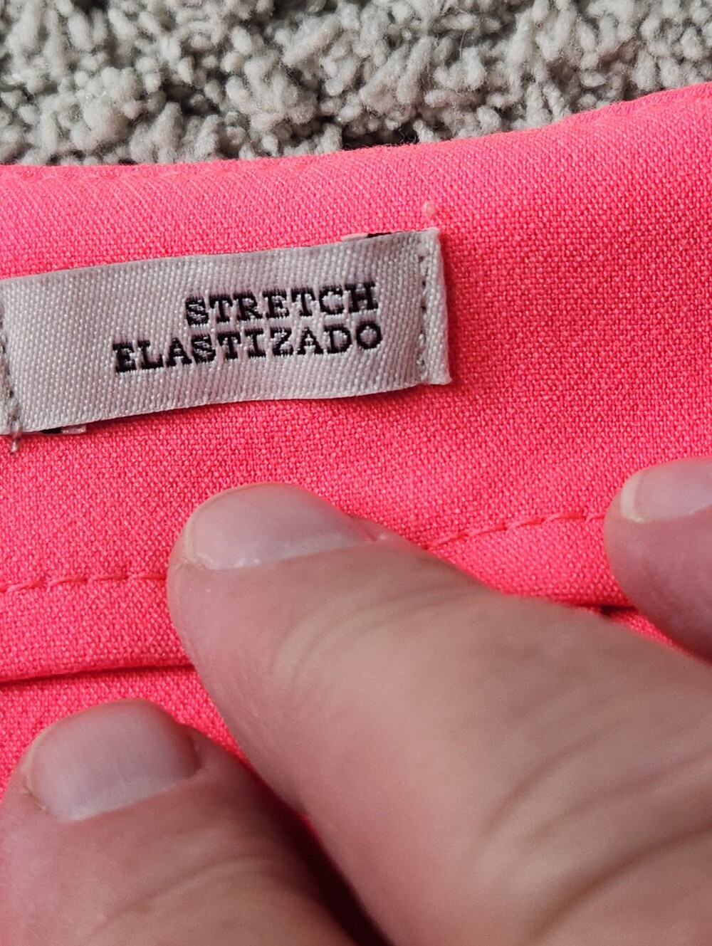 Women's High-Rise Tailored Shorts - A New Day Pink 6/4" Inseam - Picture 4 of 10